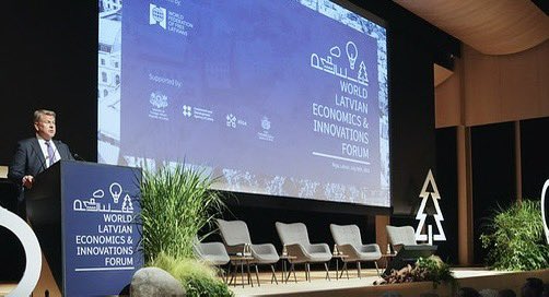 USEmbassyRiga's tweet image. Ambassador Robinson joined Latvian officials, entrepreneurs, and diaspora members at the 2025 World Latvian Economics and Innovations Forum.
Now in its second decade, the Forum brings together leaders and innovators from around the world to exchange ideas and spark new ventures.…
