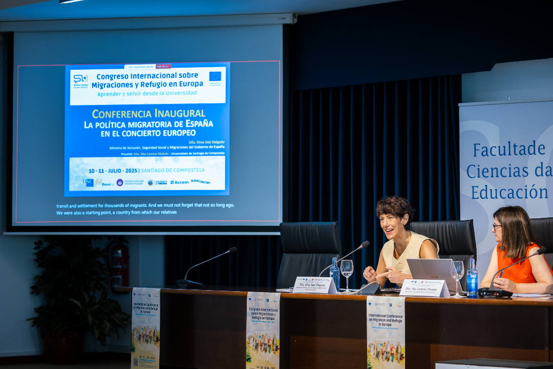 Queremos seguir siendo un país que defiende una migración regular y segura, pero sobre todo humana.

➡️ Asumimos nuestra responsabilidad en Europa, pero mantenemos la exigencia de que ningún pacto ni acuerdo deje de lado los derechos humanos.

📍 Congreso de Migraciones y Refugio