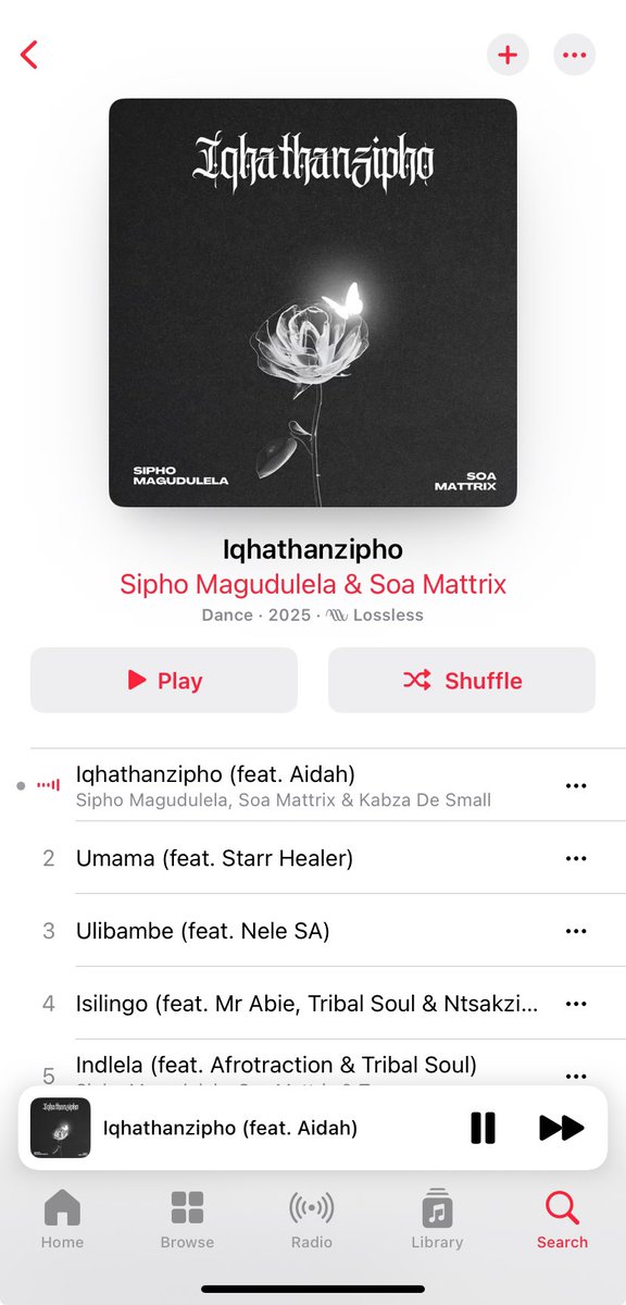 new amapiano dropped yesterday🤍