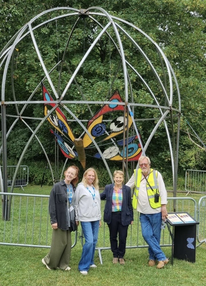 AandSPCC's tweet image. I visited Keynsham Music Festival on Saturday 5th July to see a striking sculpture created by young people as part of a project funded through my office in partnership with Bath & North East Somerset Council.
Read more here: orlo.uk/mFtS0