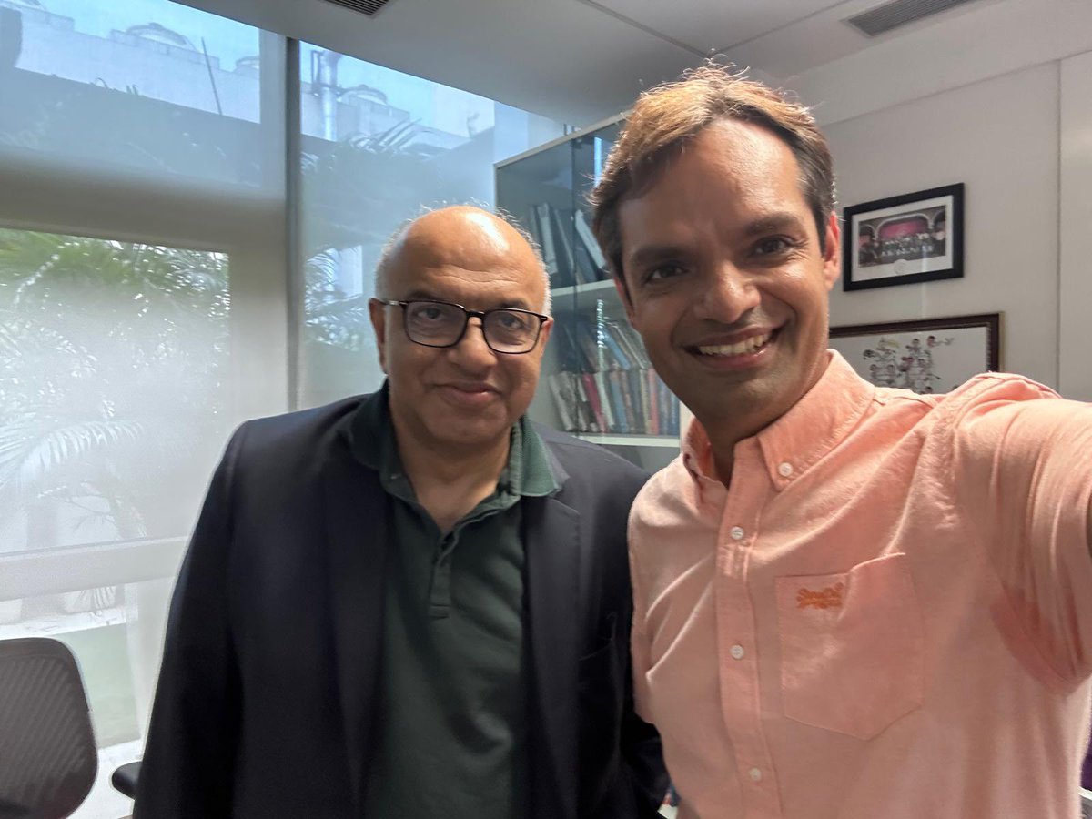 sbikh's tweet image. Delighted to meet Kapil Chhabra @_kapilchhabra @wisdomai_inc after eighteen years. His first job was at Info Edge in the engineering team. Now in the Bay Area doing his own startup in the agentic AI space along with three other Co founders. Three Indians and one from Brazil. I…
