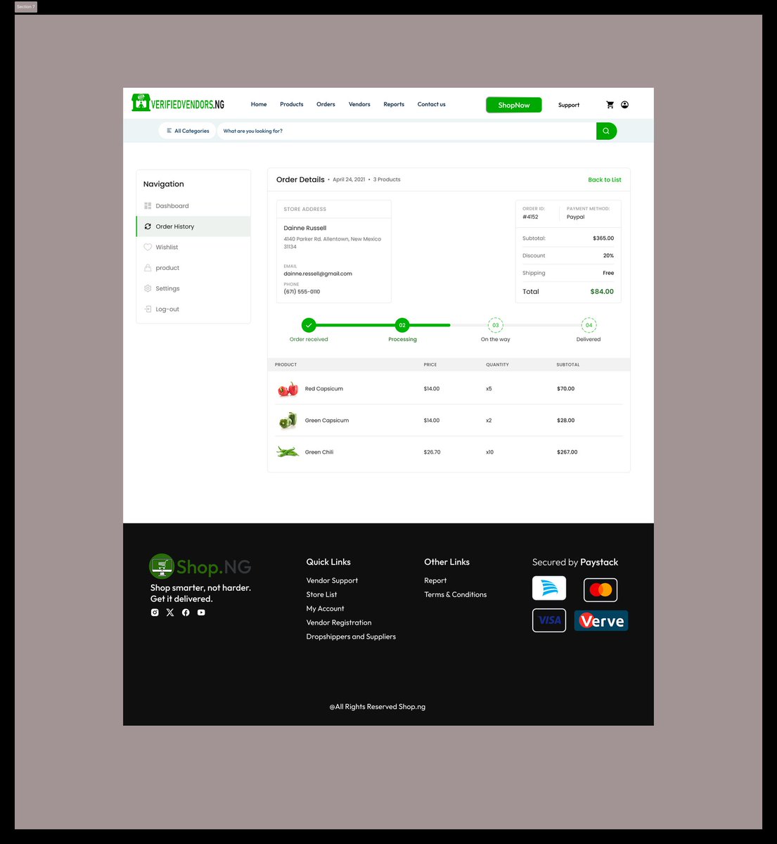 DesignerMarve's tweet image. Order tracking made simple 🔥
This clean UI breaks down every detail — product, status, and delivery flow at a glance.
Smooth, functional, and user-first.
#UIDesign #UXinspo #EcommerceUX #DesignInspo #ShopSmart