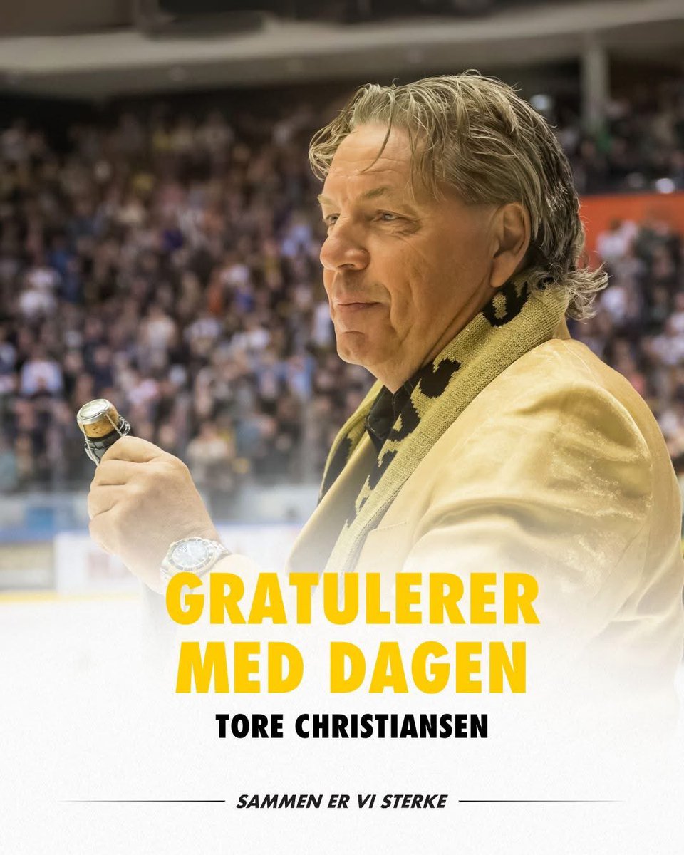 Beste Tore har bursdag! Gratulerer så mye med dagen, sjef! 🥳🎈

<a href="/ToreChristians1/">Tore Christiansen</a>