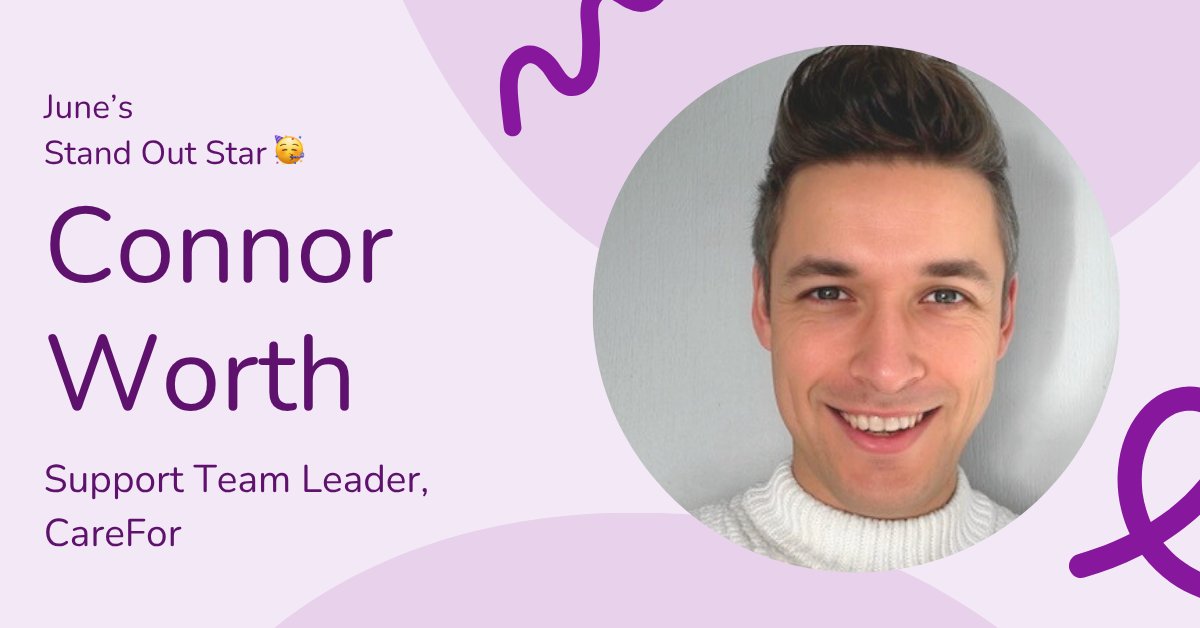 Connor’s our go-to expert, for customers and colleagues. Calm, capable, collaborative. He lifts everyone around him. That’s why he’s our Stand Out Star of the Month.
#StandOutStar #CustomerSuccess #LeadershipInAction #B2B