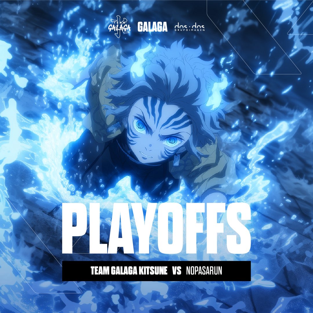 Team Galaga (@teamgalaga) on Twitter photo ๐ฅ ยกDรญa de playoffs!
A las 17 hs, Galaga Kitsune sale a darlo todo vs <a href="/NPasarun/">No Pasarun ๐</a> ๐บโ๏ธ
Vamos con todo, equipo!! ๐ช๐ฎ
#Valorant #GalagaKitsune #PlayoffsDay ๐ฅ ยกDรญa de playoffs!
A las 17 hs, Galaga Kitsune sale a darlo todo vs <a href="/NPasarun/">No Pasarun ๐</a> ๐บโ๏ธ
Vamos con todo, equipo!! ๐ช๐ฎ
#Valorant #GalagaKitsune #PlayoffsDay
