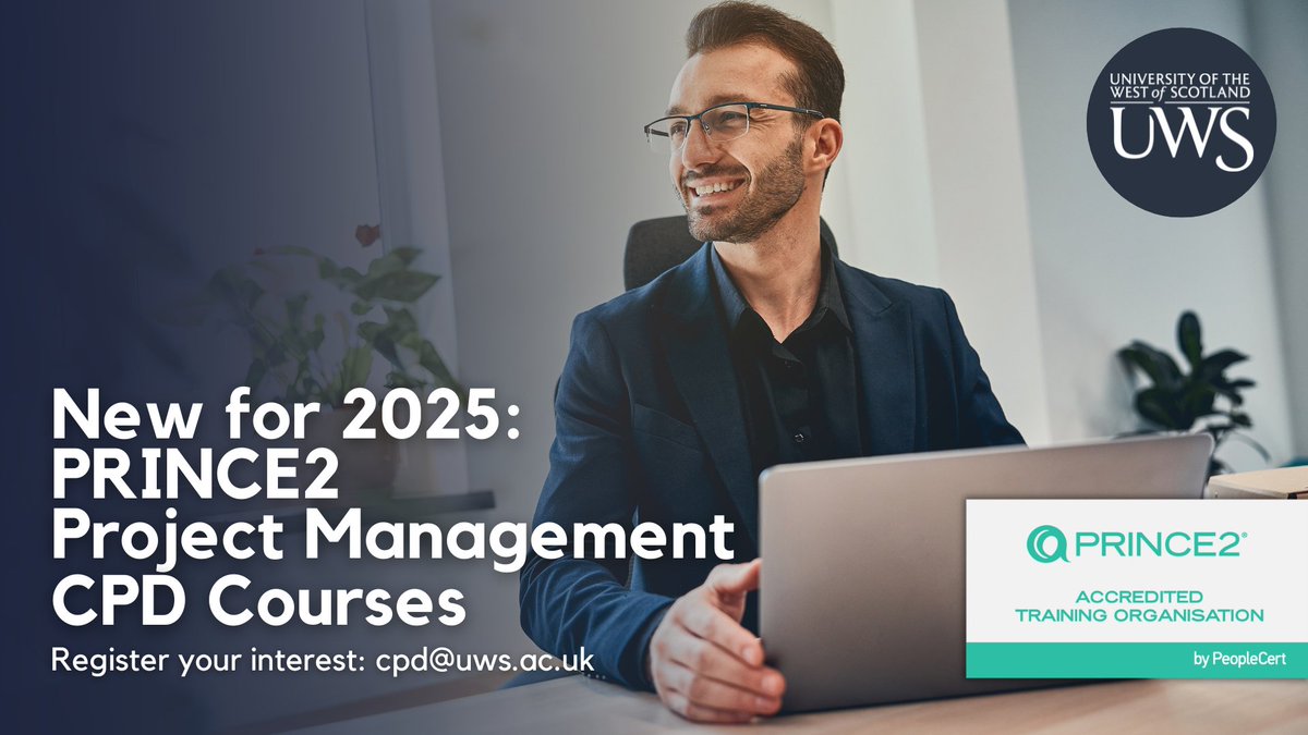 Need a structured approach to managing projects that can be applied to ANY type of project, regardless of its size, complexity or industry, or delivery context?

The PRINCE2 7 Foundation course is the ideal place to start.

Apply online: bit.ly/42L7ex5 

#PRINCE2