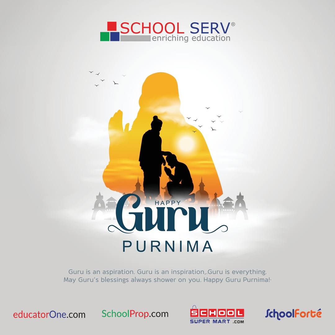 On this sacred day of Guru Purnima, let’s honour the leading lights who influence young minds and their futures. At School Serv, we celebrate the experience of education and those who embark on a lifelong journey of learning.
#GuruPurnima #Educators #Teachers #SchoolServ