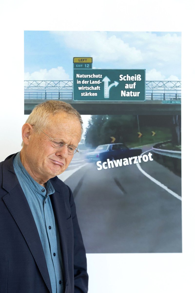 ArminGrau's tweet image. Wer den Natur- und Artenschutz in der #Landwirtschaft jetzt schwächt, fährt mit Vollgas in die Sackgasse.
Die Gemeinsamen Europäischen #Agrarpolitik #GAP muss viel mehr auf #Klimaschutz, #Artenvielfalt & #Gemeinwohl ausgerichtet werden.