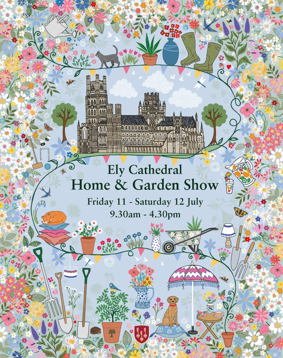 🏡 If you haven’t got tickets for our Home &amp; Garden Show this week, it’s not too late! There is still availability for Friday &amp; Saturday.

For tickets and more information about the event, see our website:
elycathedral.org/events/home-an…