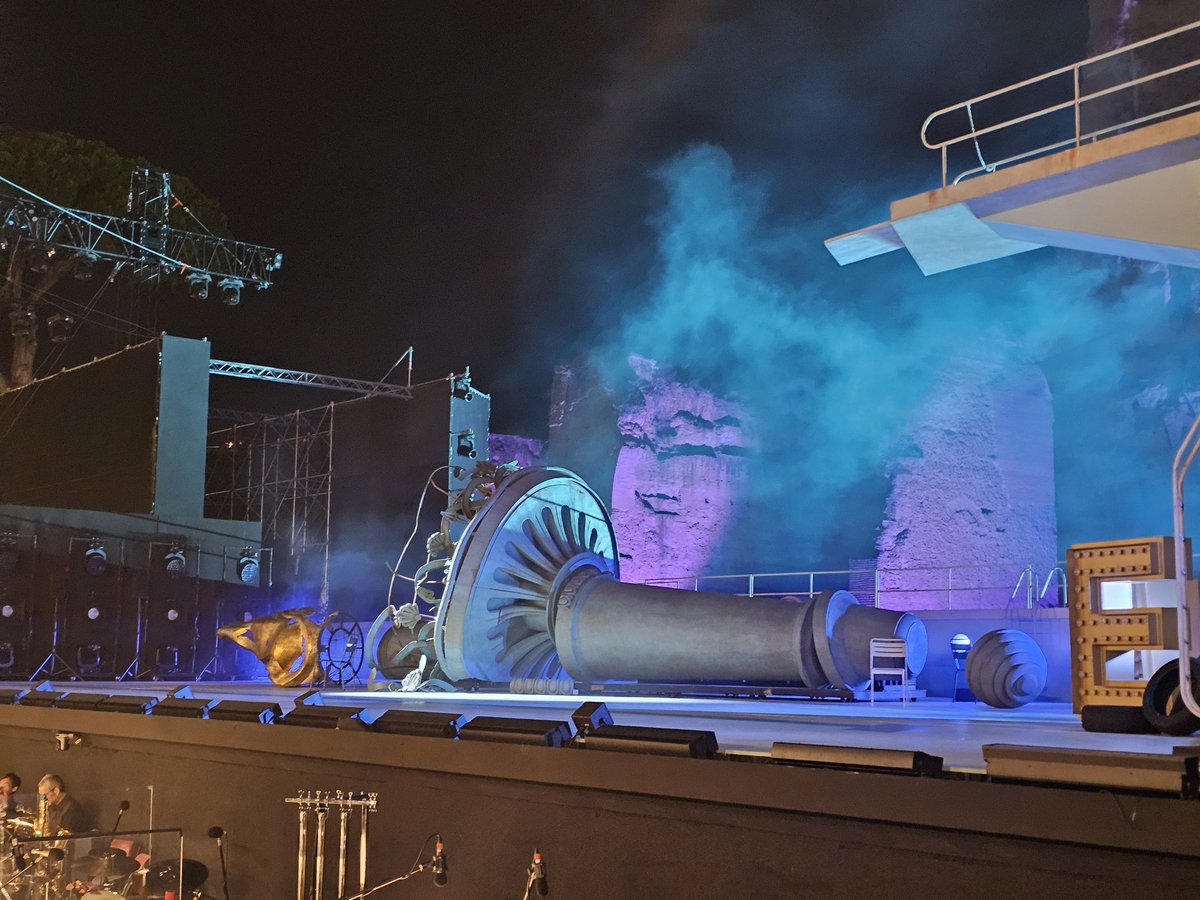 ludwigbarragan's tweet image. #WestSideStory at the Terme di #Caracalla in #Rome, thanks to Opera di Roma.