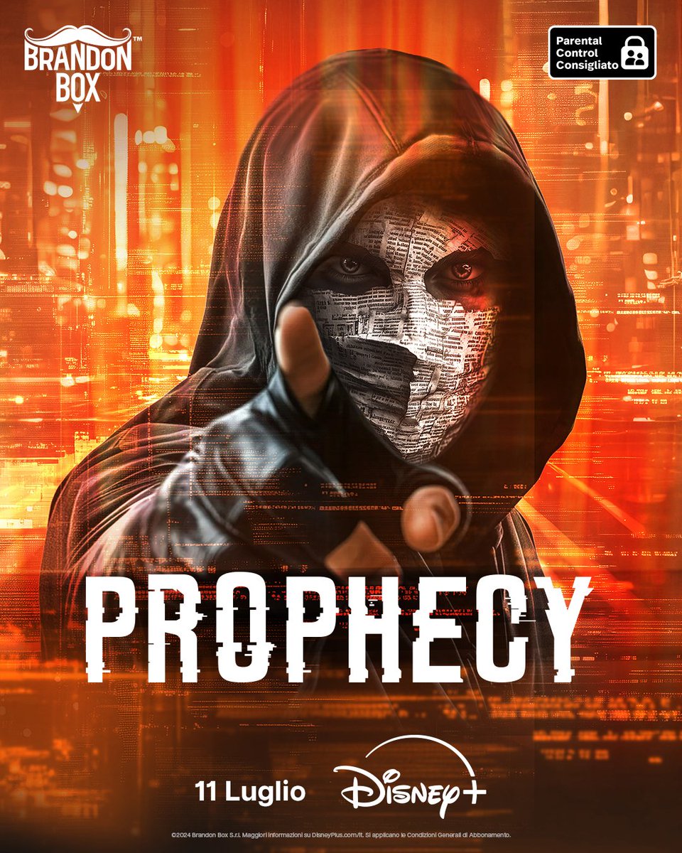 damianogavinews's tweet photo. 📱brandonboxproduction
"E questa è la mia profezia".
Prophecy - da domani 11 luglio disponibile su @disneyplusit
#Prophecy #ProphecyIlFilm #Disneyplusit https://t.co/2kq445fR6J