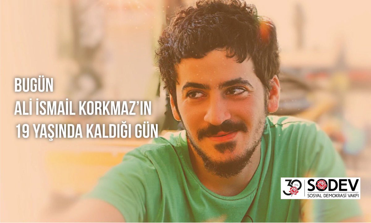 Düşlerinde özgür dünya... 
O hep 19 yaşında! 
#Aliismailkorkmaz
