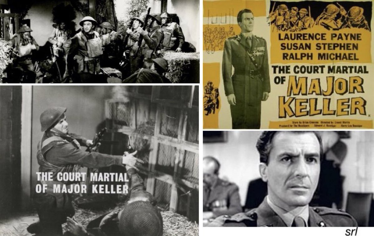SaveRedlandLibr's tweet photo. 11:40am TODAY on @TalkingPicsTV
The 1961 #Drama film🎥 “The Court Martial of Major Keller” directed by #ErnestMorris & written by #BrianClemens
🌟 #LaurencePayne #SusanStephen #RalphMichael #RichardCaldicot #BasilDignam #AustinTrevor #SimonLack https://t.co/rAVXAgye3A