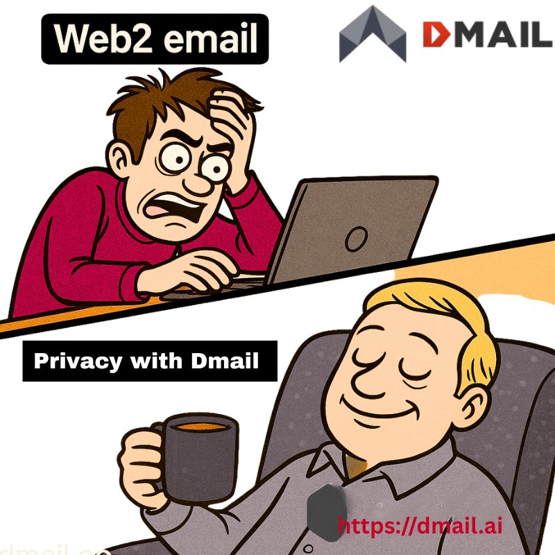IdrisShamoo's tweet image. Life is so simple with $Dmail no stress no frustration with depend on Data privacy and decentralized 
@Dmailofficial
#DmailAfrica #DecentralizedEmail #Web3Privacy #Dmail #Encryption   #Bounty