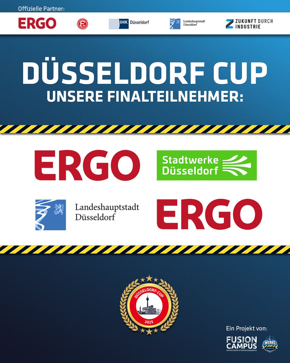 Die Werksliga (@werksliga) on Twitter photo DAS DÜSSELDORF-CUP FINALE STEHT AN 🏆🤩
Für das Finale in Rocket League haben sich Qualifiziert:
ERGO Apex
<a href="/Duesseldorf/">Stadt Düsseldorf</a>
<a href="/swdag/">StadtwerkeDüsseldorf</a>
ERGO Phoenix
Wer hat das Zeug zum Stadtmeister 2025?
#turnier #stadtmeisterschaften #werksliga #rocketleague #gaming #jobs DAS DÜSSELDORF-CUP FINALE STEHT AN 🏆🤩
Für das Finale in Rocket League haben sich Qualifiziert:
ERGO Apex
<a href="/Duesseldorf/">Stadt Düsseldorf</a>
<a href="/swdag/">StadtwerkeDüsseldorf</a>
ERGO Phoenix
Wer hat das Zeug zum Stadtmeister 2025?
#turnier #stadtmeisterschaften #werksliga #rocketleague #gaming #jobs