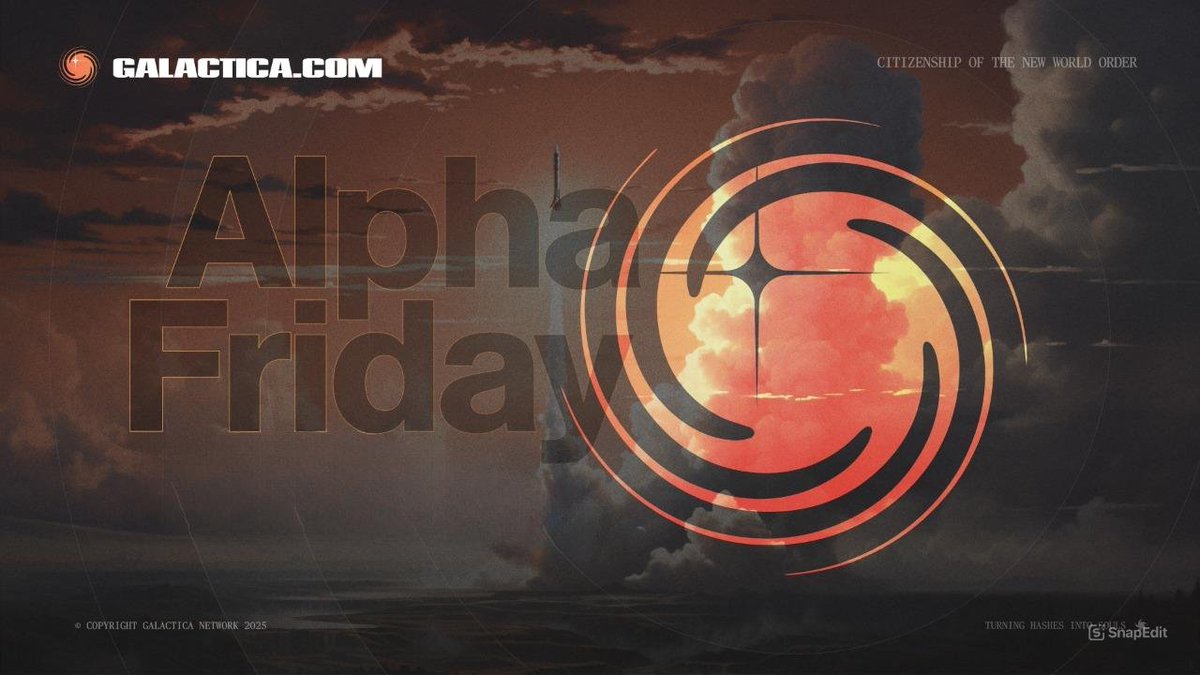 Galactica Alpha Friday — This Week’s Community Call 🚀

Alpha Friday is back! Join the Galactica core team and community for a deep-dive into the latest updates, plans, and behind-the-scenes insights.

📅 Friday, July 11 
🕙 10 AM UTC 
📍 Galactica Discord Server: