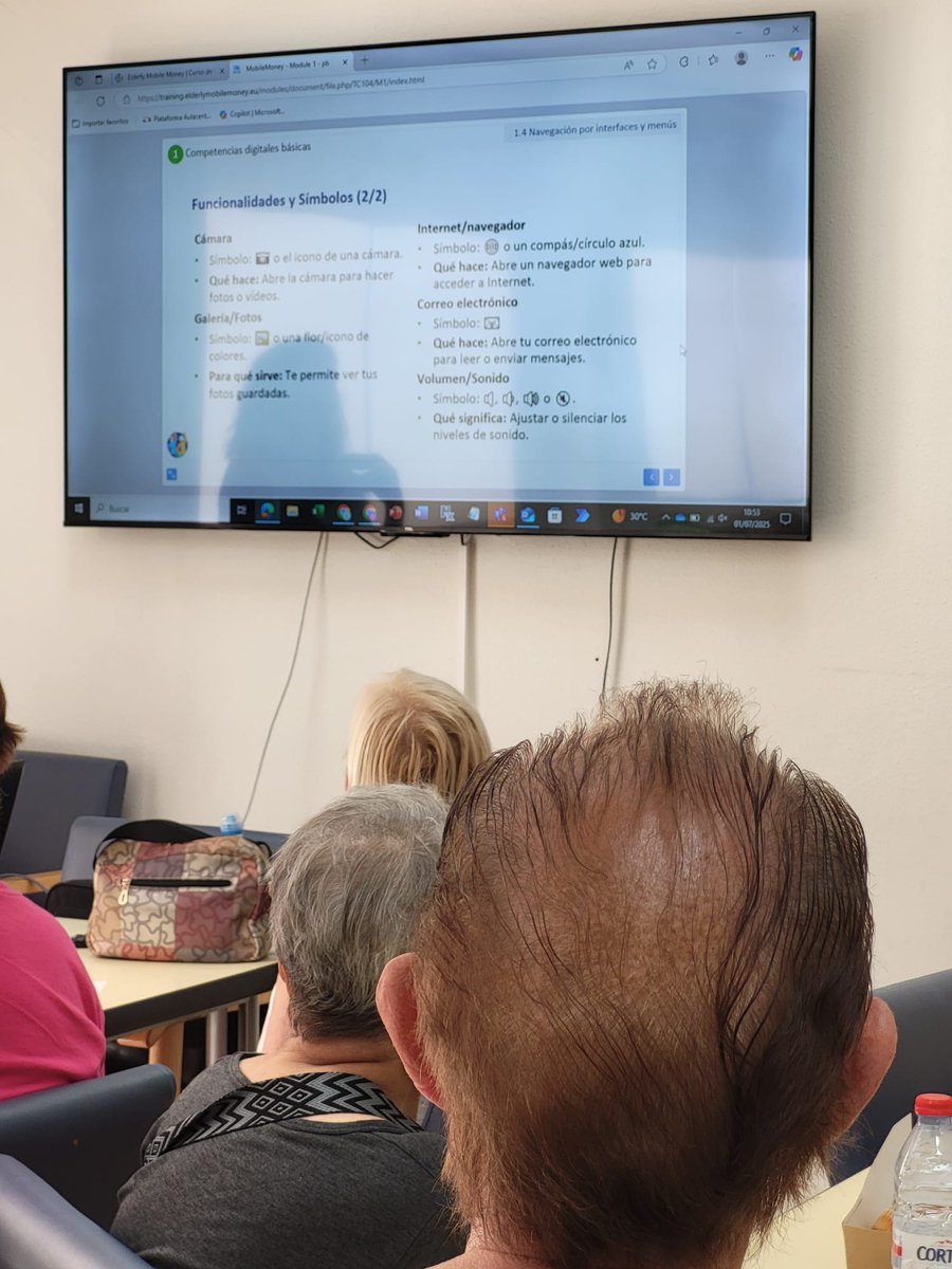 En #FundaciónGesmed hemos impartido talleres en CEA Nazaret para que personas mayores aprendan a usar banca y tiendas online de forma segura.

Basado en el curso #MobileMoney de <a href="/EUErasmusPlus/">Erasmus+</a> 
training.elderlymobilemoney.eu/index.php?loca…

#InclusiónDigital #ErasmusPlus #MobileMoney