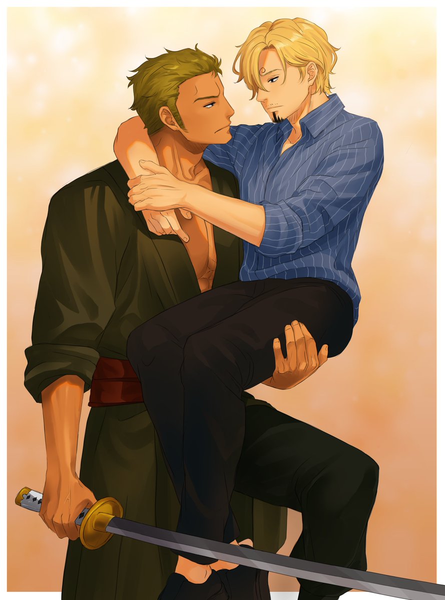 aari_arts's tweet image. I&apos;m lazy, rendering took so long 🥲

#onepiece #zoro #ゾロ #sanji #サンジ #zosan #ゾロサン