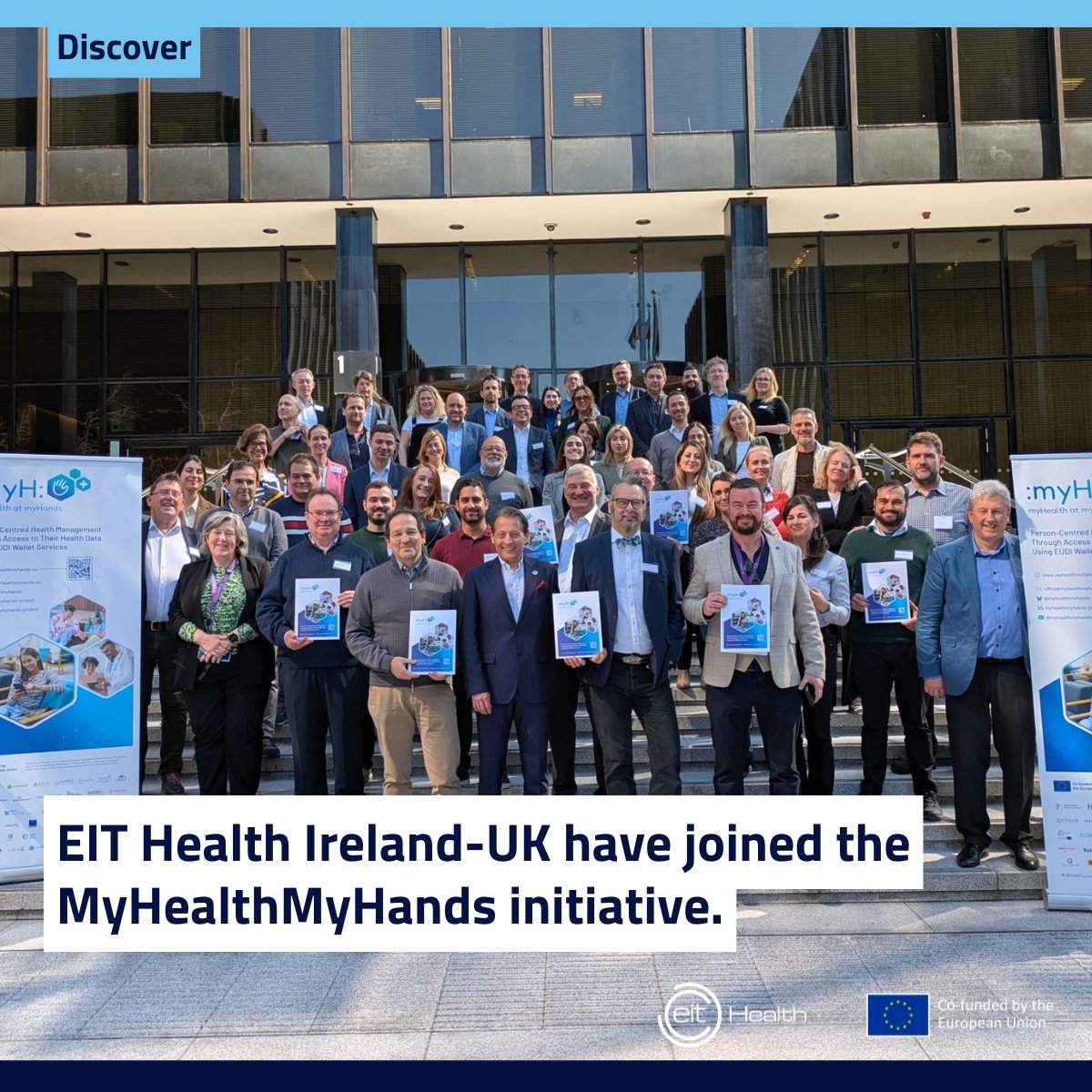 EIT Health Ireland-UK is proud to support the myHealth@myHands project, empowering patients with safe, smartphone-based access to their health data.

We're working toward a connected, secure digital health future across Europe by 2030. 

🔗myhealthmyhands.eu

#DigitalHealth