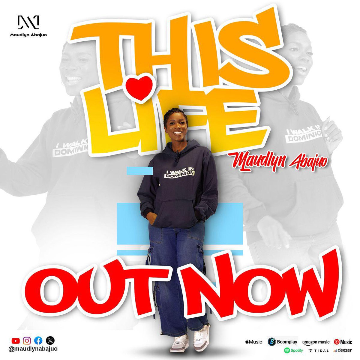 musicherds's tweet photo. OUT NOW ✨ #ThisLife By @maudlyn_abajuo

📲 Available now on all platforms. Listen, share &amp; Stay Blessed 👉🏼 https://t.co/1QMuYyTCjU

This gospel song is for every believer who needs a reminder that you were never meant to live in fear or doubt.

#MaudlynAbajuo 

Cc  @Jesse_Beatz https://t.co/Yruk0OwvL0