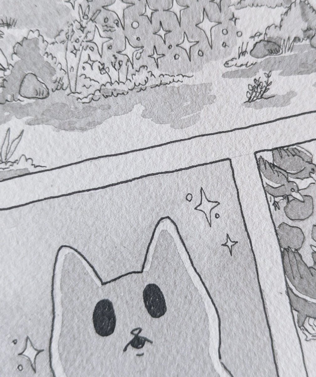 I have been working on something new  and I haven't felt this excited about comics and drawing since like, 2015 lol