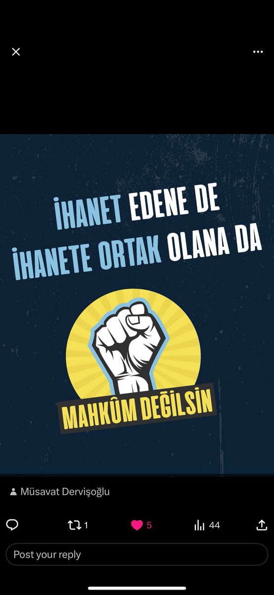 Mahkum degilsin 🇹🇷☀️🇹🇷