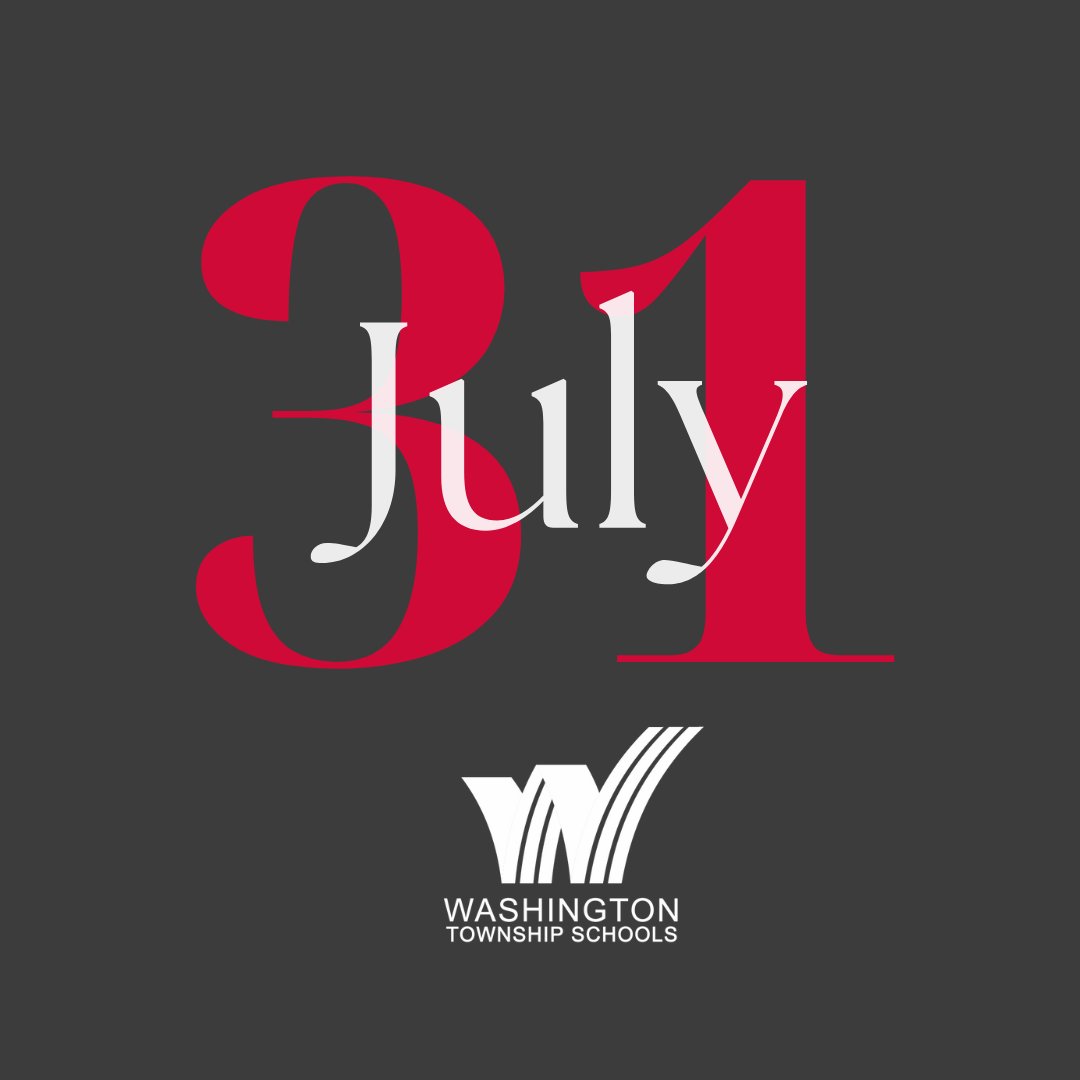 The countdown is on! Our first day of school is Thursday, July 31.

We’re ready to welcome students back with excitement and high expectations—let’s make this year the best one yet! #WhyWT