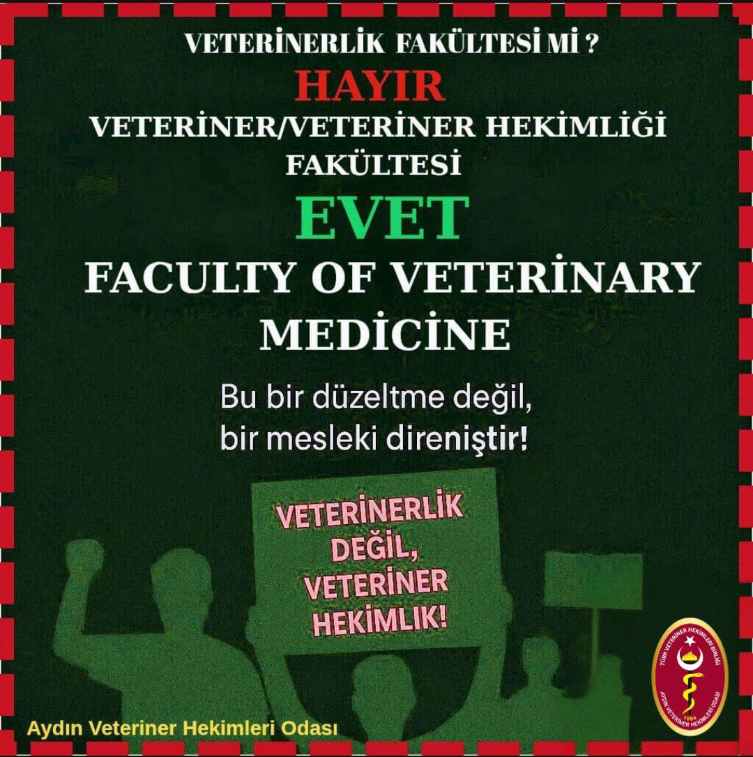 Aydın Veteriner Hekimleri Odası tweet media