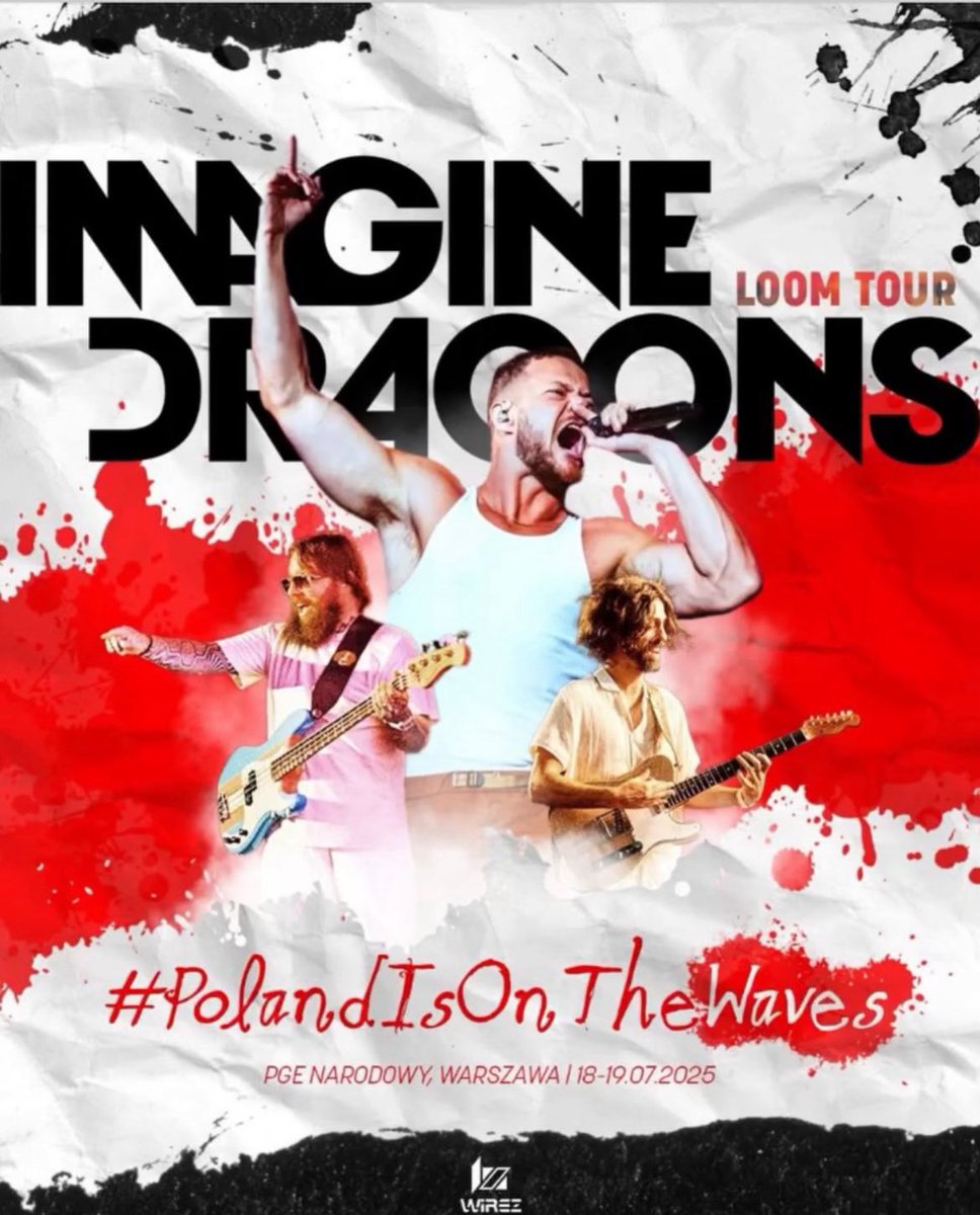 #PolandIsOnTheWaves <a href="/Imaginedragons/">Imagine Dragons</a> <a href="/dragonwagon/">Dragon Wagon 🌅🤍</a> <a href="/DanReynolds/">Dan Reynolds</a> <a href="/WayneSermon/">Wayne Sermon</a>
