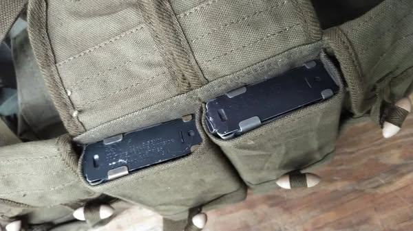 GlobalMilSurp's tweet photo. When the Chicom SKS chest rig was designed, no one could have imagined that it could accommodate the "ENEMY'S" magazines.
What an amazing coincidence, isn't it?
#Chicom #Tactical #Militarysurplus #Chestrig #SKS https://t.co/Y6CVA6xgcz