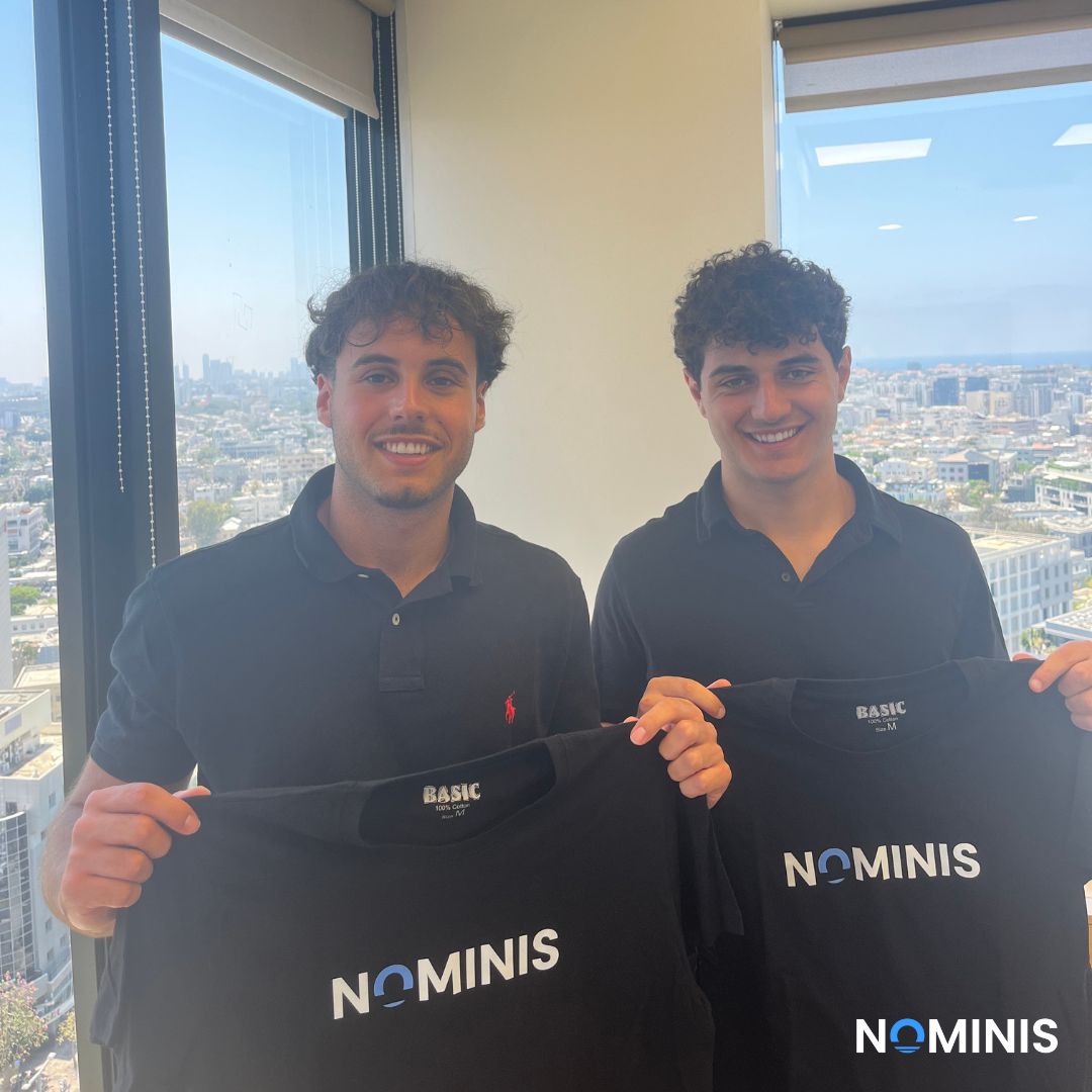 NOMINIS - Web3 Compliance & Threat Management (@nominisio) on Twitter photo 👋🚀 Say hello to our @Nominis summer associates Dylan Sharon and Dvir Hamu!
They will be joining our Software Engineering team. Thank you so much to Destination Israel and <a href="/MasaIsrael/">Masa Israel Journey</a> for providing hi-tech opportunities for young adults!
Looking forward to what's ahead. 👋🚀 Say hello to our @Nominis summer associates Dylan Sharon and Dvir Hamu!
They will be joining our Software Engineering team. Thank you so much to Destination Israel and <a href="/MasaIsrael/">Masa Israel Journey</a> for providing hi-tech opportunities for young adults!
Looking forward to what's ahead.