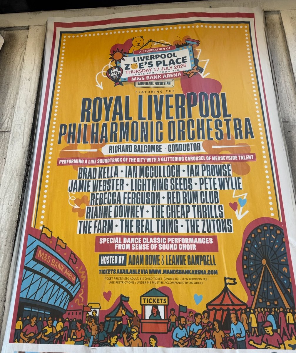 Ian Prowse (@ianprowse) on Twitter photo This time next week I’ll get to sing with the Liverpool Philharmonic Orchestra again 🤯
This time at <a href="/MandSBankArena/">M&S Bank Arena Liverpool</a> for Zoes Place.
See you there if yer coming 😀 This time next week I’ll get to sing with the Liverpool Philharmonic Orchestra again 🤯
This time at <a href="/MandSBankArena/">M&S Bank Arena Liverpool</a> for Zoes Place.
See you there if yer coming 😀