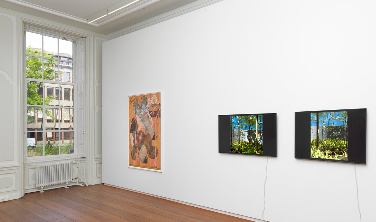 Jan Robert Leegte (@janrobertleegte) on Twitter photo Walled Garden at <a href="/GalleryUpstream/">Upstream Gallery</a> this summer.
With amongst others, <a href="/newrafael/">Rafaël Rozendaal 🪑</a> <a href="/harmvddorpel/">Harm van den Dorpel</a> <a href="/TaborRobak/">Tabor Robak</a> Walled Garden at <a href="/GalleryUpstream/">Upstream Gallery</a> this summer.
With amongst others, <a href="/newrafael/">Rafaël Rozendaal 🪑</a> <a href="/harmvddorpel/">Harm van den Dorpel</a> <a href="/TaborRobak/">Tabor Robak</a>