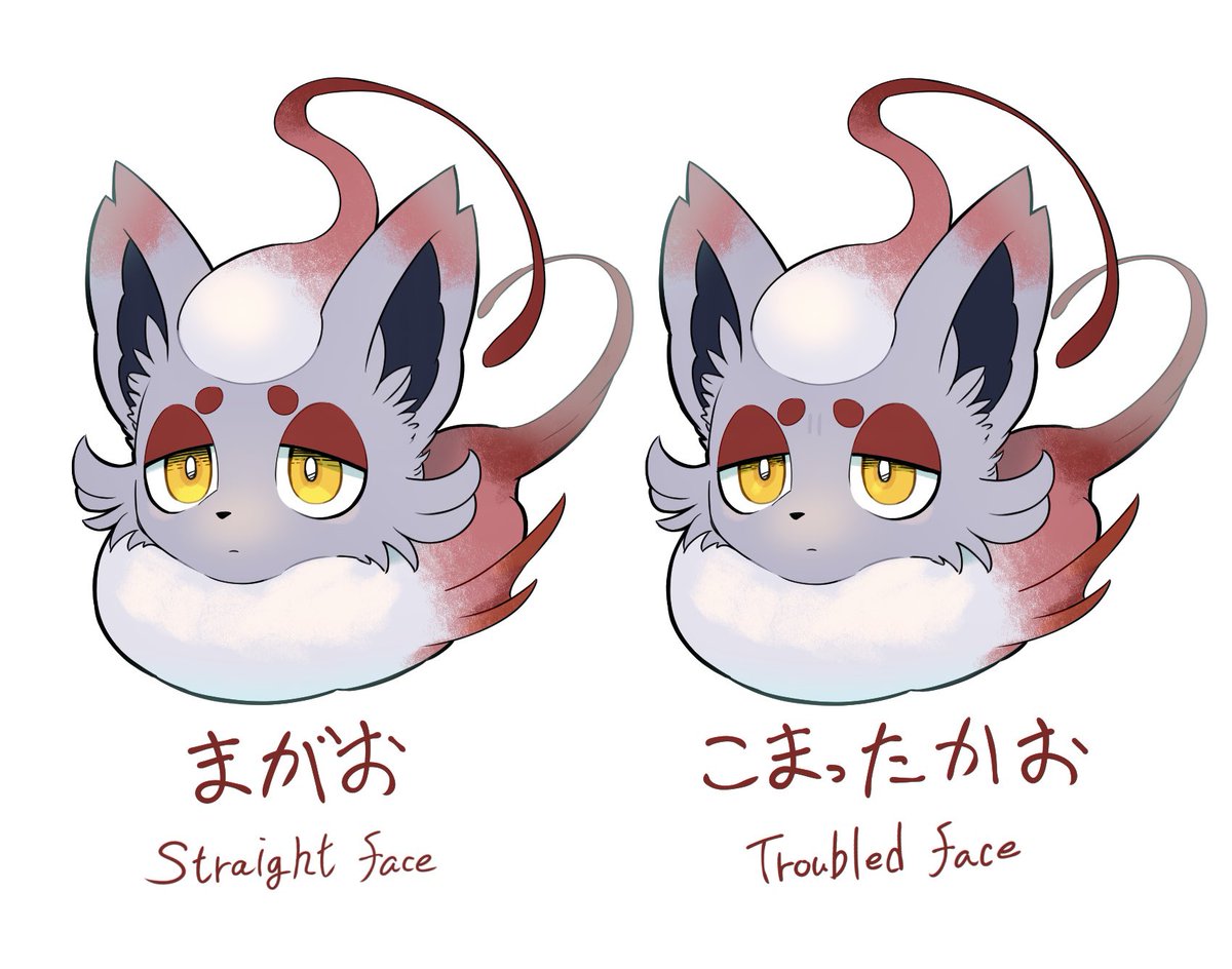 ヒスイゾロア表情検定
 #ポケモンイラスト  #pokemonfanart