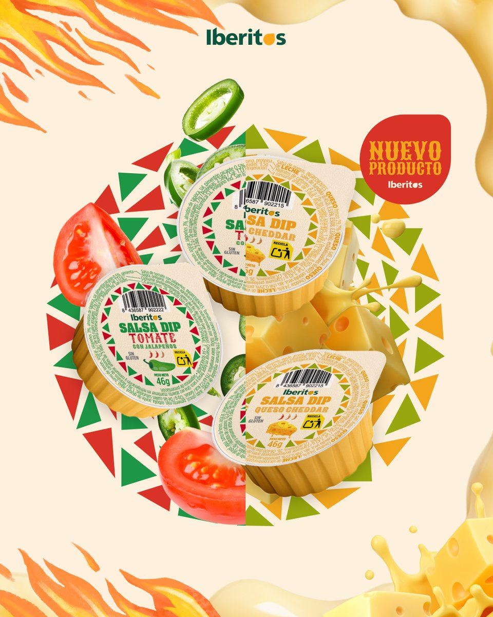 🚨 ¡NUEVOS DIPS en Iberitos!
🧀 Uno cremoso que sabe a gloria.
🌶️ Otro con picante del que engancha.

Dos sabores. Mil formas de disfrutarlos.

Ya disponibles en nuestra web.
¿Te atreves a mojar? 😏

#Iberitos #DipsIberitos #NuevosSabores #AperitivosConActitud