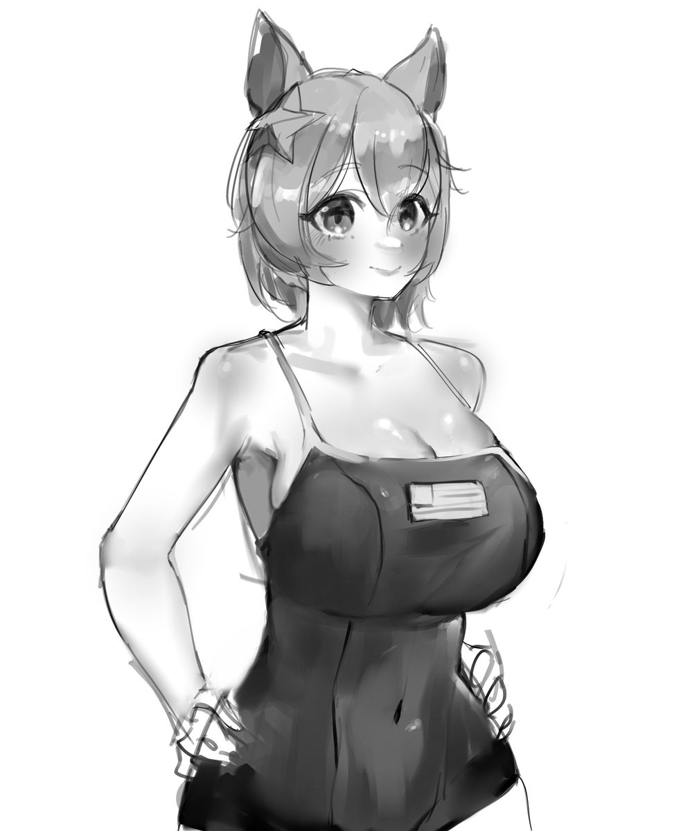 bokkuro4's tweet image. #umamusume #ウマ娘 taiki shuttle sketch
99% artists stop before hit it big.📦