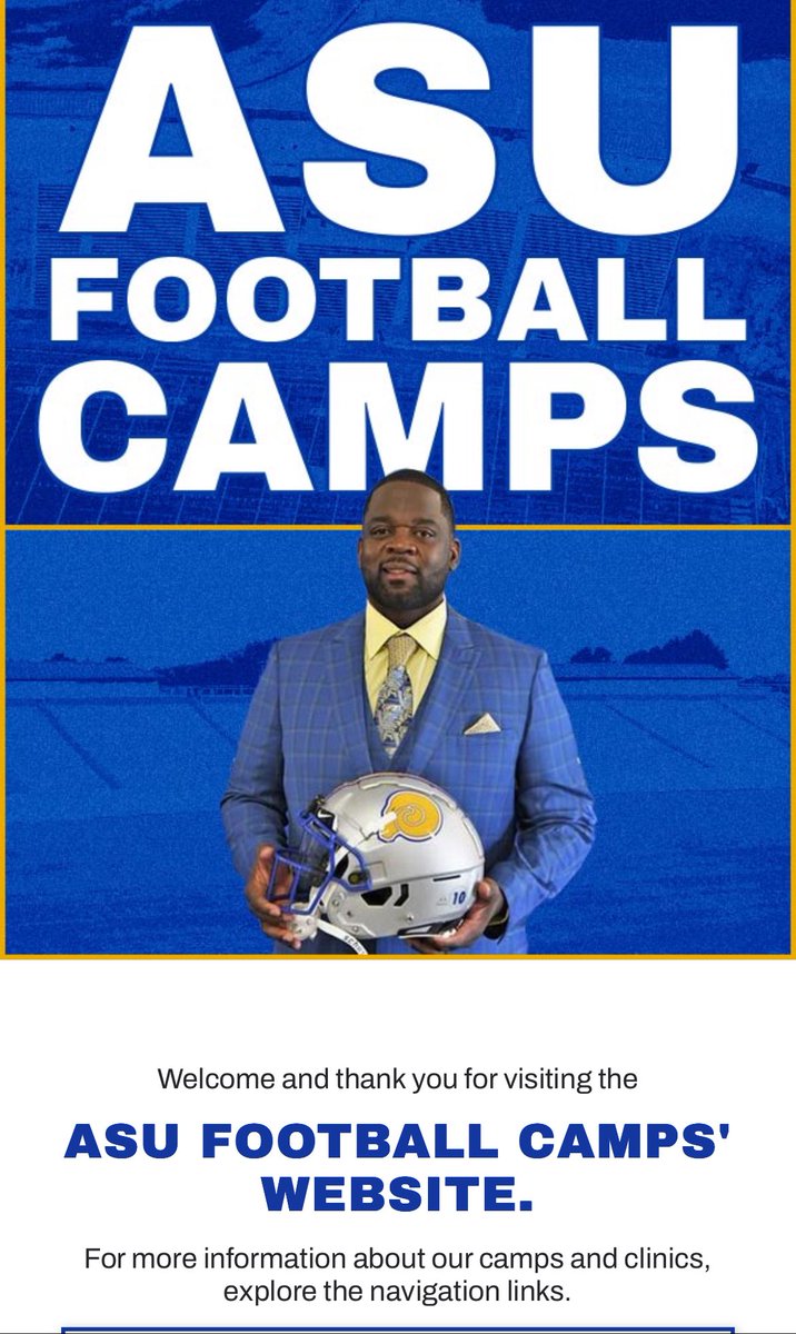 Joshua Parks Jr (@rb_joshjr) on Twitter photo I will be attending Albany state’s showcase camp today at 9am for a walk-on spot to show my talents as I’ve been working hard all summer for this moment! <a href="/ASUGoldenRamsFB/">Albany State Football</a> I will be attending Albany state’s showcase camp today at 9am for a walk-on spot to show my talents as I’ve been working hard all summer for this moment! <a href="/ASUGoldenRamsFB/">Albany State Football</a>