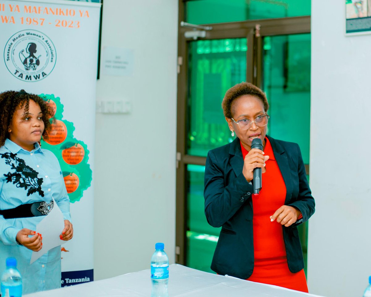 “TAMWA imechangia kufikia lengo namba 3 la Maendeleo Endelevu kwa kutoa mafunzo kwa wanahabari na kuhakikisha usawa wa kijinsia kwa wanawake na wasichana wadogo “ Meneja Mipango kutoka TAMWA, Sylivia Daulinge. #AfyaYaUzazi #TAMWA
