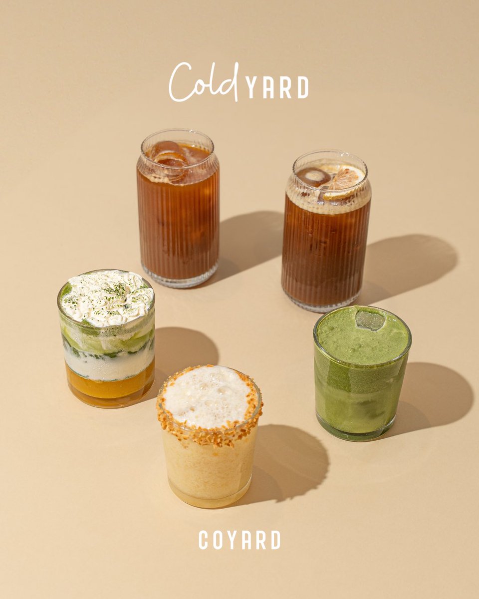 صيفنا يقدم كثيـر.!☀️🧊
خمس خيارات صيفية منعشة تنتظركم في فروعنا💙

#ColdYard #COYARD #كويارد