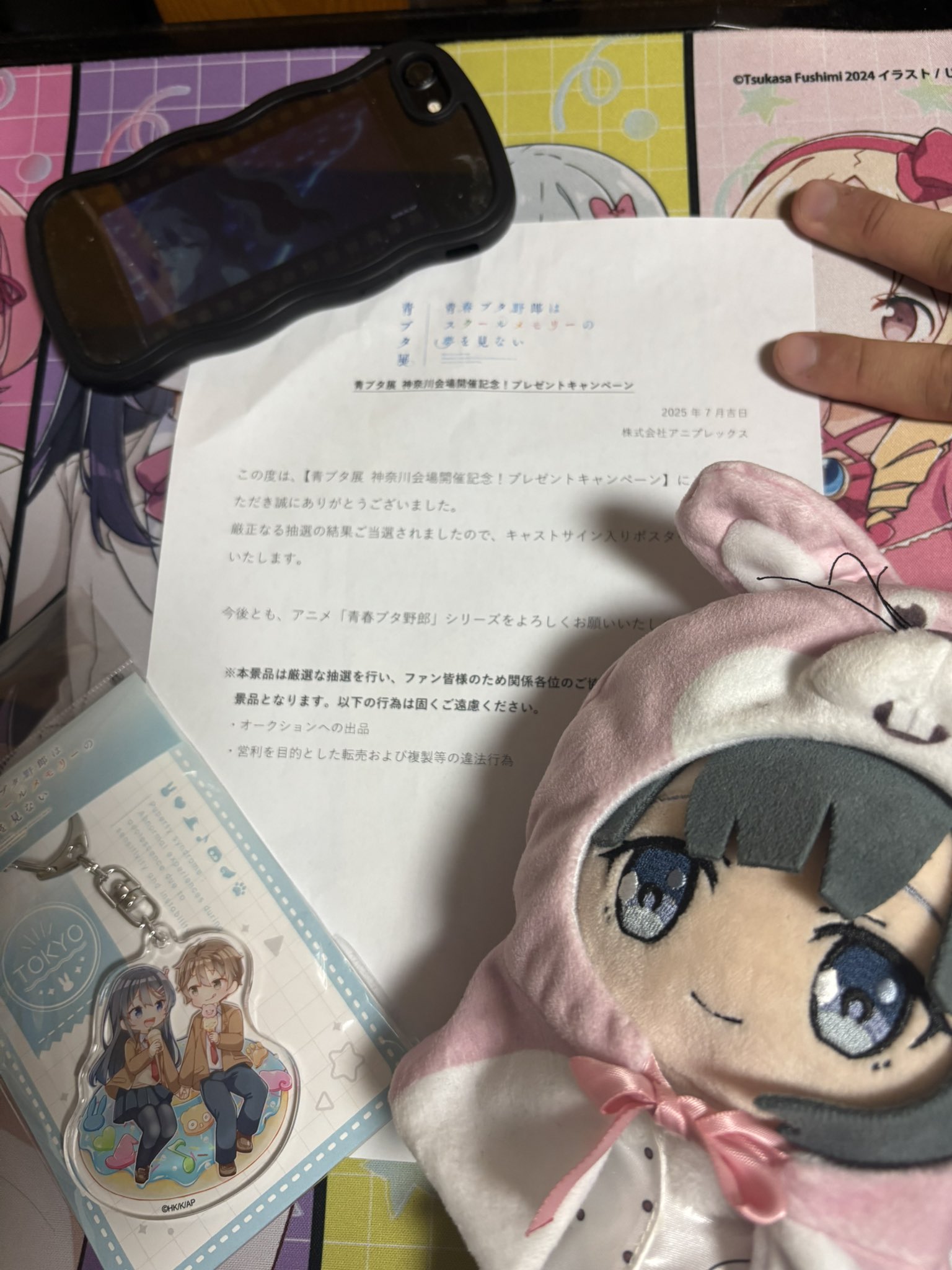 青ブタ展 キャストの直筆サイン入りポスター 青ブタ展 キャストの直筆サイン入りポスター - メルカリ