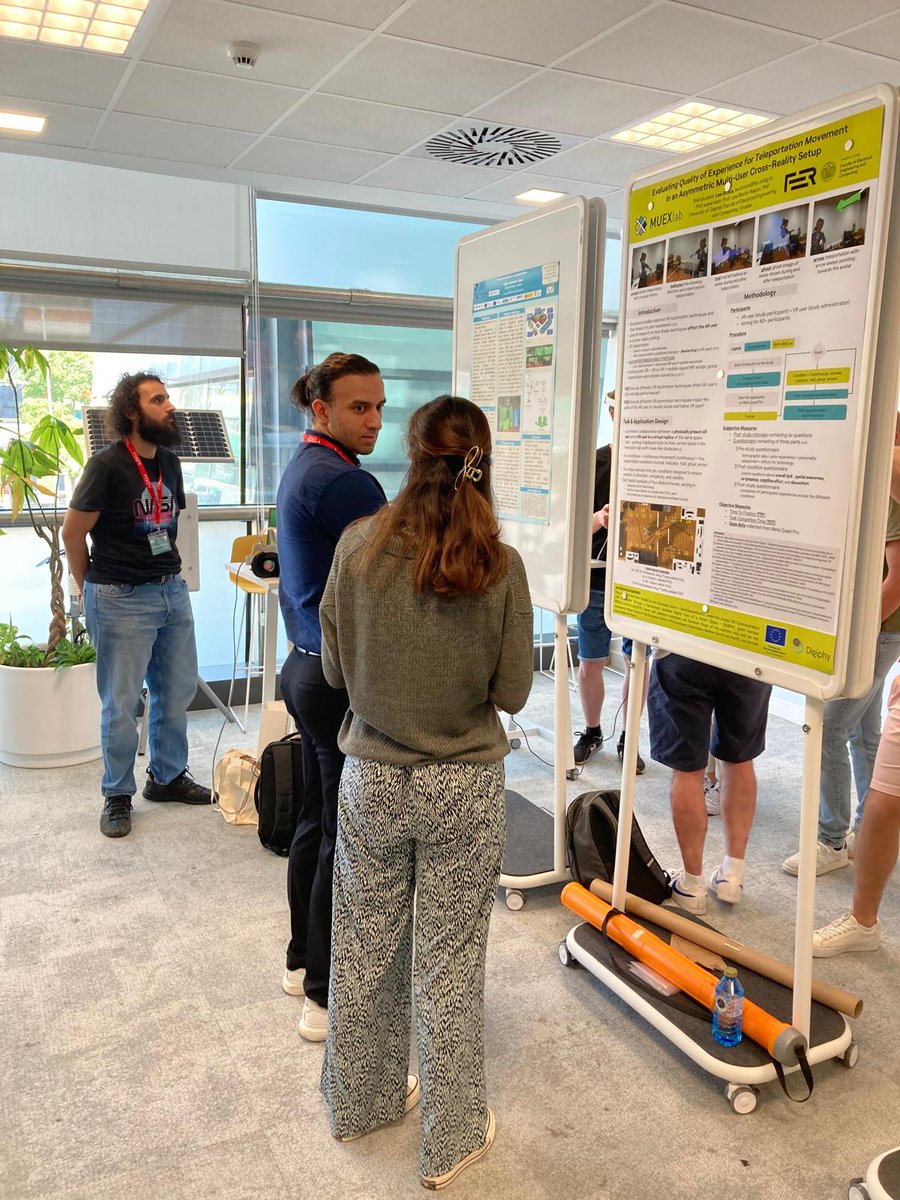 Summer School XRTX 2024 (@summerschool_xr) on Twitter photo Research on display! Once more, the 3rd #EURASIP Int. #SummerSchool2025 on #XR hosts a vibrant poster & demo session, where participants share their ongoing work and fresh prototypes pushing the boundaries of immersive tech. 
#VR #AR #ImmersiveResearch #PhDLife <a href="/eurasip/">EURASIP</a> <a href="/nokia/">Nokia</a> Research on display! Once more, the 3rd #EURASIP Int. #SummerSchool2025 on #XR hosts a vibrant poster & demo session, where participants share their ongoing work and fresh prototypes pushing the boundaries of immersive tech. 
#VR #AR #ImmersiveResearch #PhDLife <a href="/eurasip/">EURASIP</a> <a href="/nokia/">Nokia</a>
