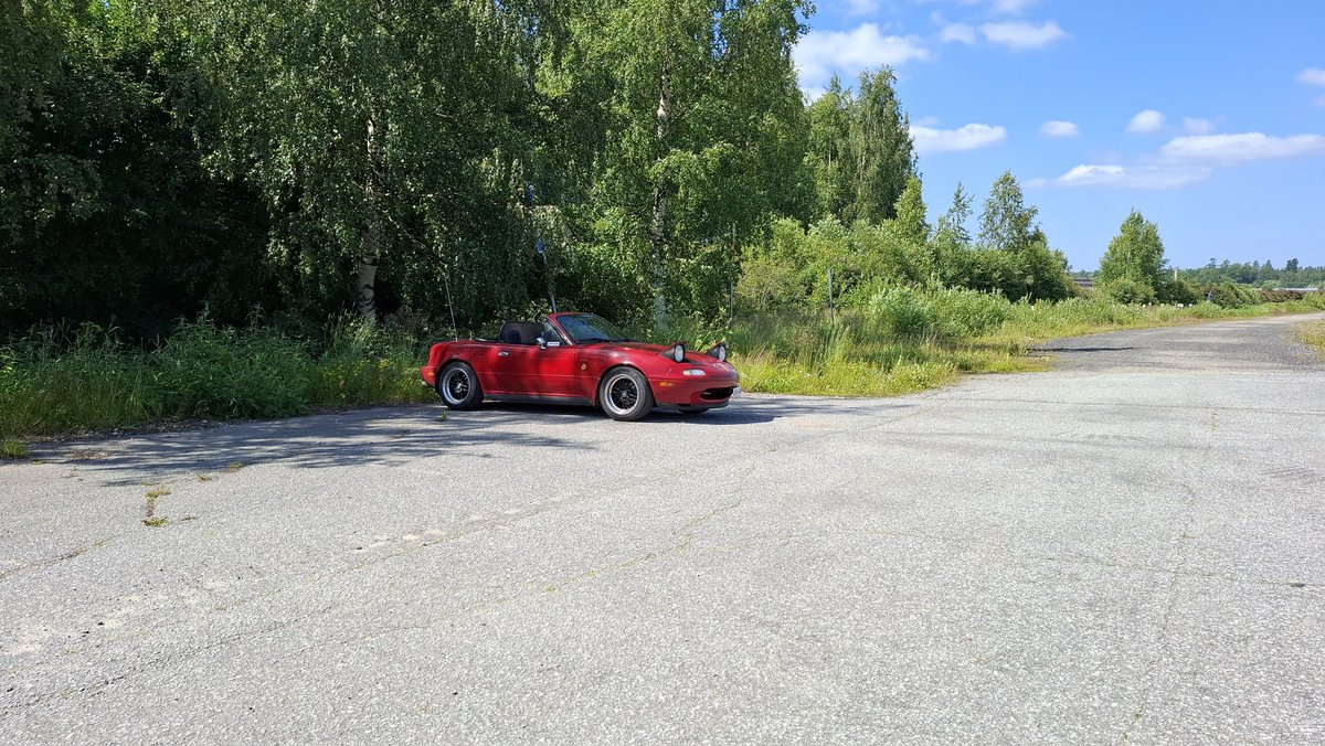 FinnishMiata's tweet photo. It's summer and I've barely even shared any new Miata pics https://t.co/JA6ARDIjew