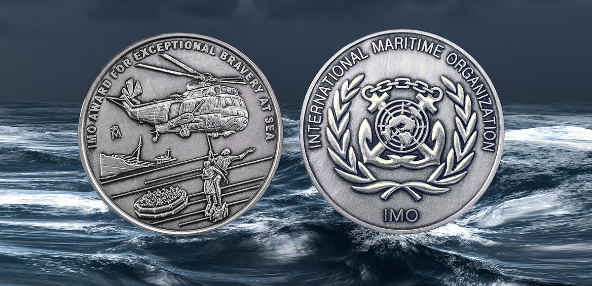 IMOHQ's tweet image. Bravery Award for hero #seafarer who saved 12 lives at sea.
Read the full story here: tinyurl.com/84cy8nmu
#BraveryAtSea