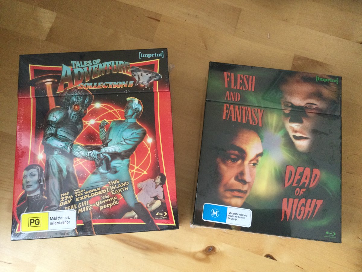Jon Towlson (@systemshocks) on Twitter photo Delighted to be interviewed for these two fantastic releases from <a href="/imprint_films/">Imprint Films</a>! I yak about Devil Girl from Mars and Flesh and Fantasy!
#FilmTwitter Delighted to be interviewed for these two fantastic releases from <a href="/imprint_films/">Imprint Films</a>! I yak about Devil Girl from Mars and Flesh and Fantasy!
#FilmTwitter