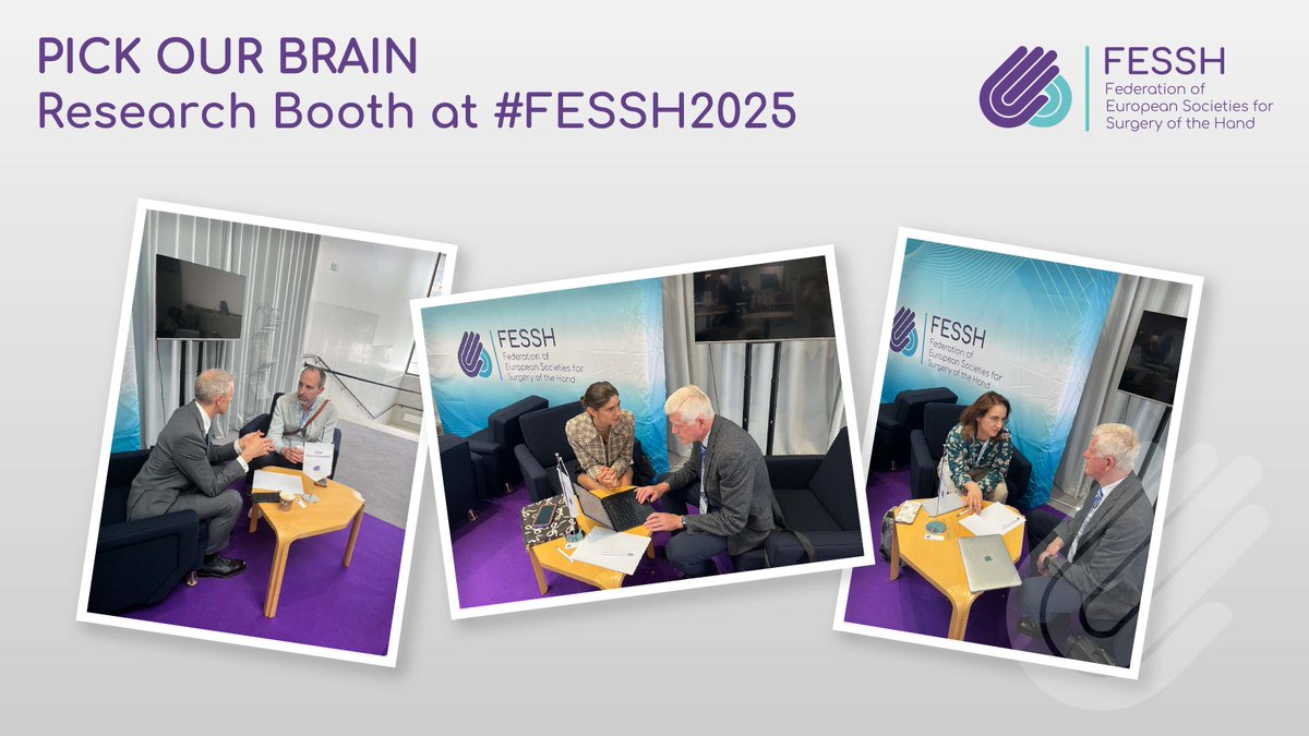 Throwback to the debut of our Research Booth at #FESSH2025! 🙌
This year, attendees had the chance to receive expert advice on research projects. What did you learn? Let us know your thoughts! 💬
Also... should we bring it back next year? 🤔