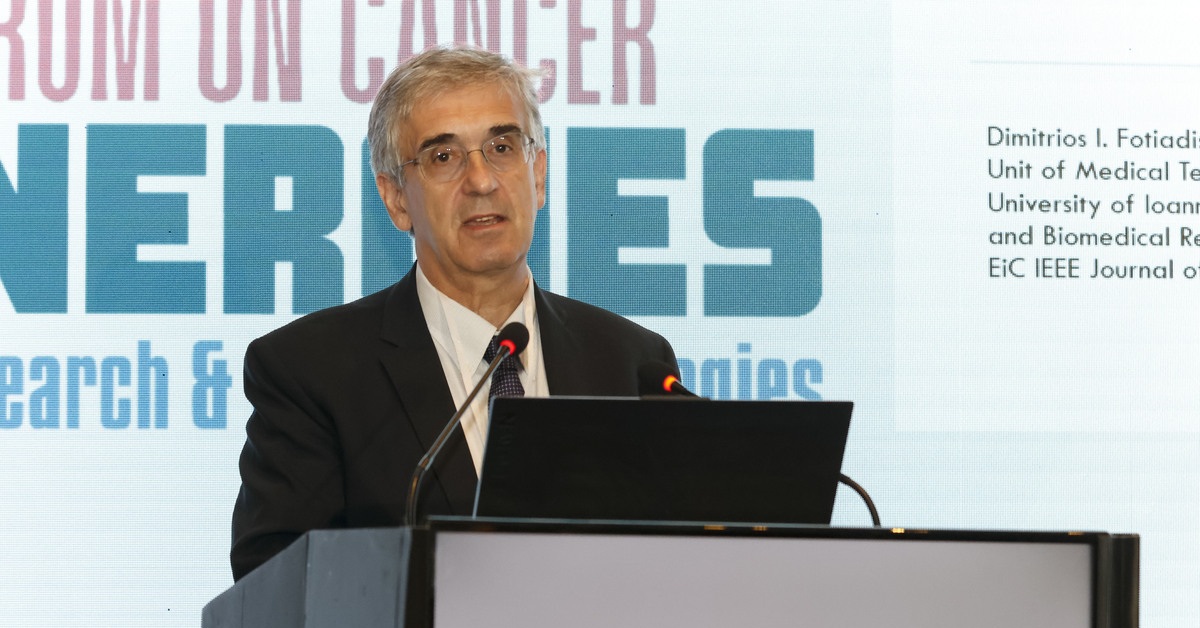 CARDIOCARE was proudly presented by Prof. Fotiadis at the 2nd Forum on Cancer Synergies on June 30, 2025 —  in the session “Biotech &amp; Innovation: Transforming Health Care”, organized by <a href="/EllokGr/">ΕΛΛΟΚ</a>.
#cardiocare #ellok #2ndSynergiesForumOnCancer