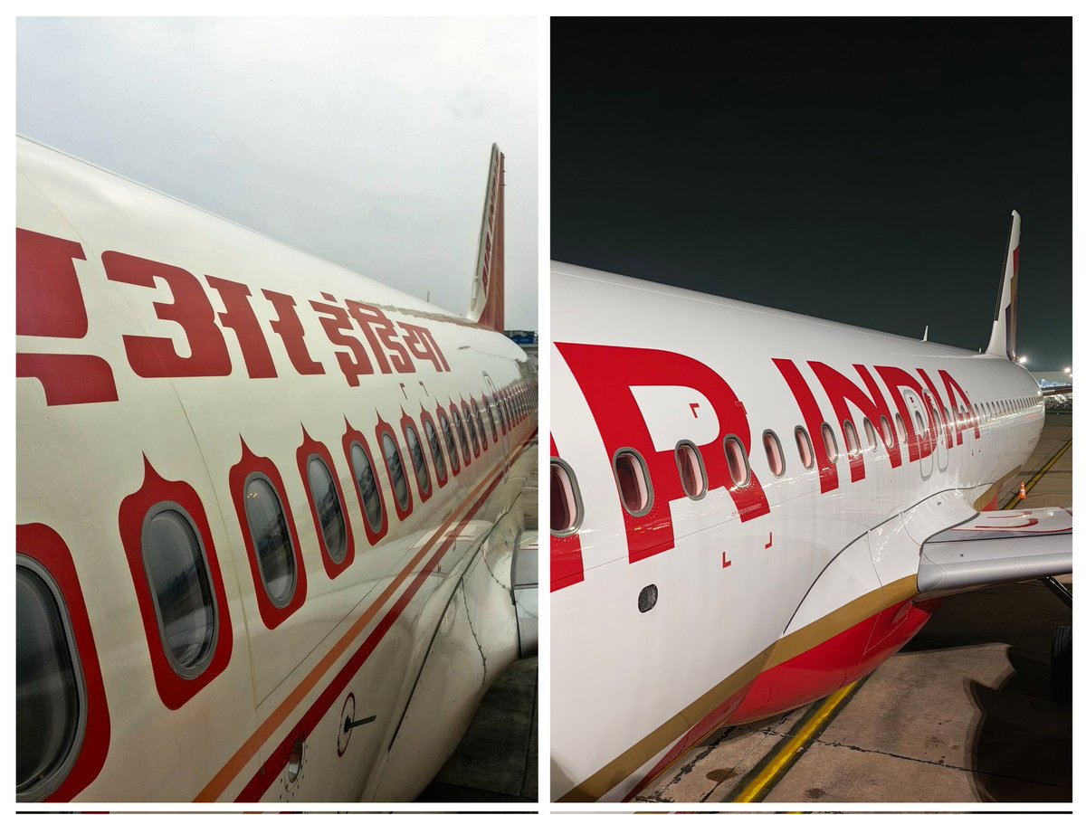 shivendra__s's tweet image. Old vs New

@airindia 

@dipalay
@khabri_lal
#AirIndia #airbus