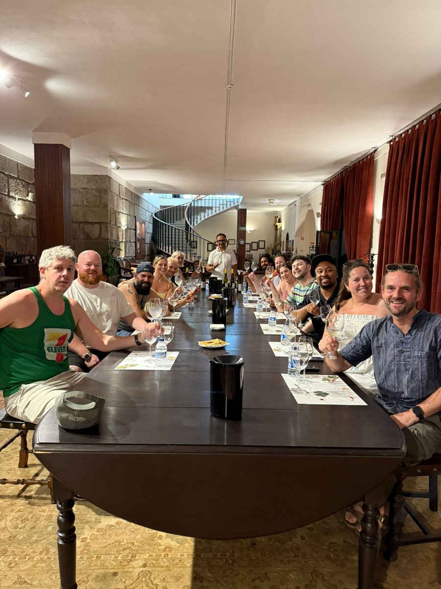 Young's Pubs (@youngspubs) on Twitter photo Winners of our 2025 Christmas wine incentive were whisked away last month for an unforgettable few days in Porto, hosted by the fabulous team at <a href="/BerkmannWine/">Berkmann Wine Cellars</a>.
It's safe to say they had a wonderful time filled with more wine than even a bunch of publicans could imagine πΎ Winners of our 2025 Christmas wine incentive were whisked away last month for an unforgettable few days in Porto, hosted by the fabulous team at <a href="/BerkmannWine/">Berkmann Wine Cellars</a>.
It's safe to say they had a wonderful time filled with more wine than even a bunch of publicans could imagine πΎ