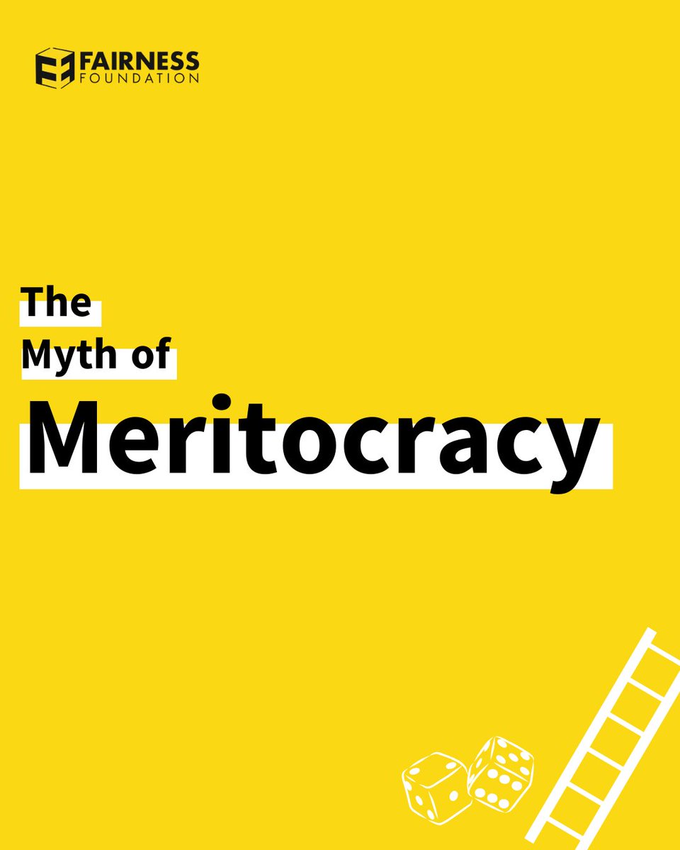 fairnessfdn's tweet image. In a new article for @theRSAorg, Will Snell argues that we should bust the myth of meritocracy, and acknowledge the outsized role that luck plays in all of our lives.
Read the full article here: thersa.org/rsa-journal/is…