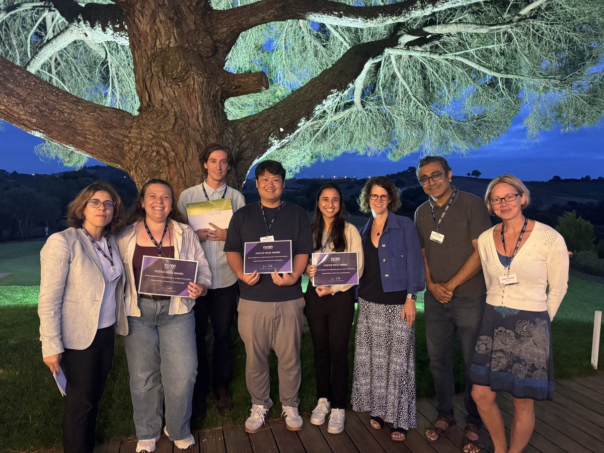 Fusion_Conf's tweet image. What a night! 💃🏼🪩
A wonderful way to spend our final evening at #BGFP25 with our Gala dinner and Poster Prize awards!
A huge congratulations to our poster presenter winners and a big thank you to our sponsors @emboreports and @QIAGEN for their generosity in supporting our…